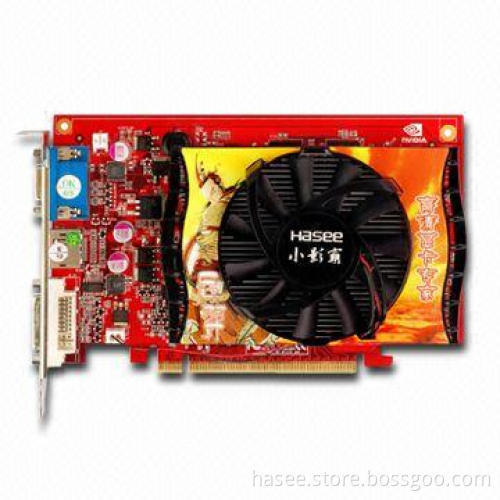 Graphics Card with DisplayPort/DVI/VGA Interface and G94-209 Chipset